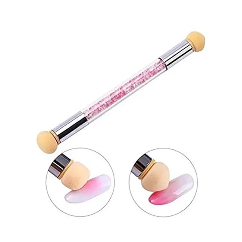 Pincel para Esfumar Unhas Degradê Kit