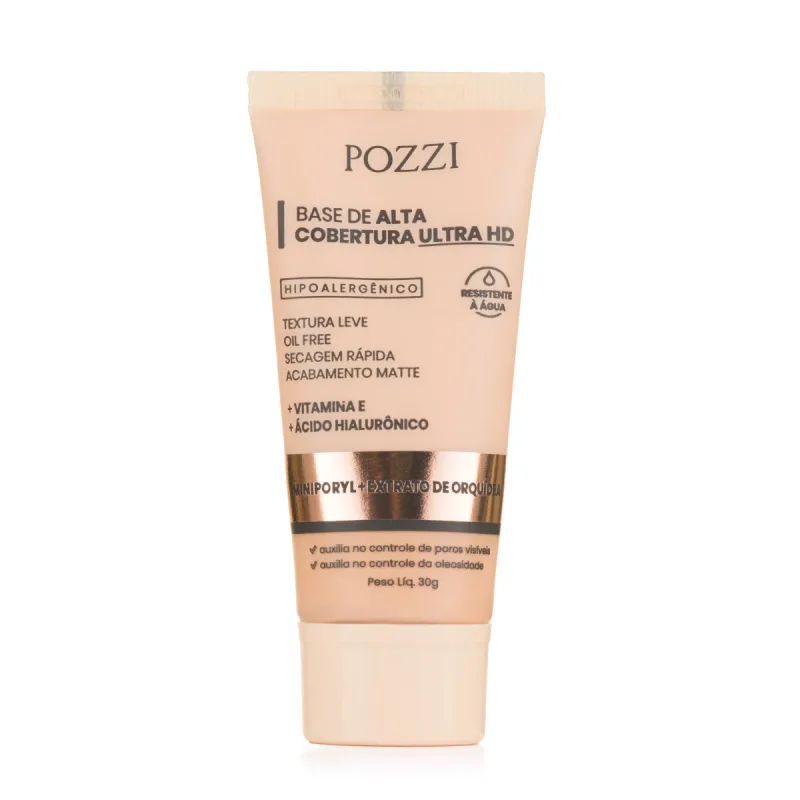 POZZI BASE ALTA COBERTURA N2 NATURAL CLARO 30ML
