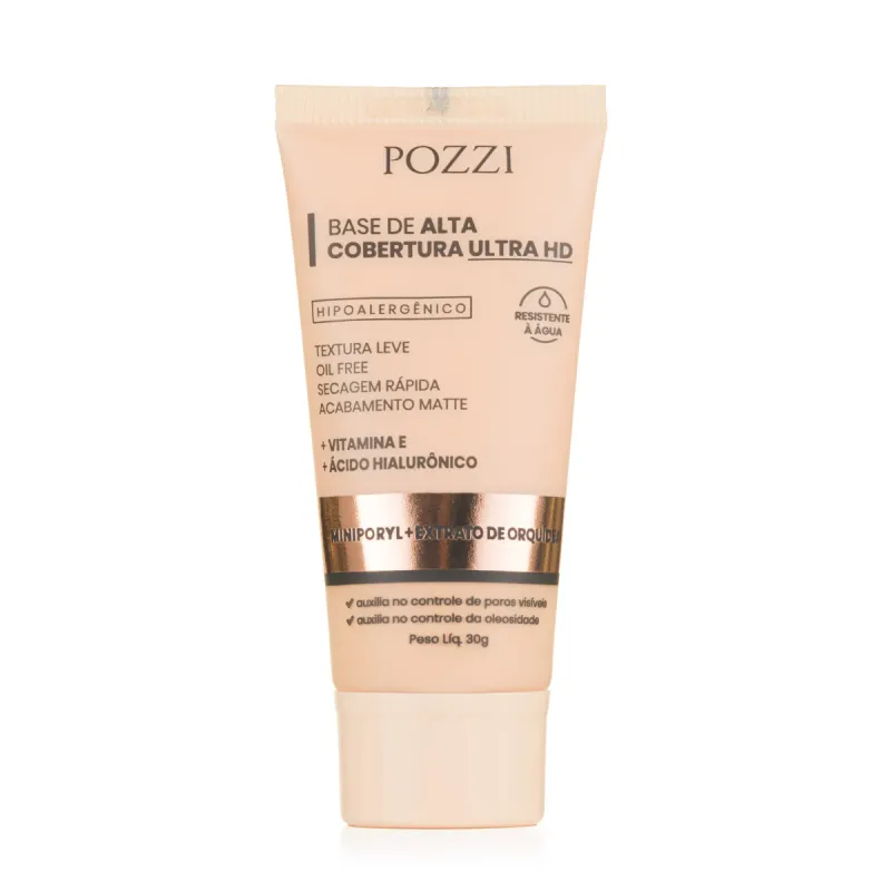 POZZI BASE ALTA COBERTURA N3 BEGE CLARO 30ML