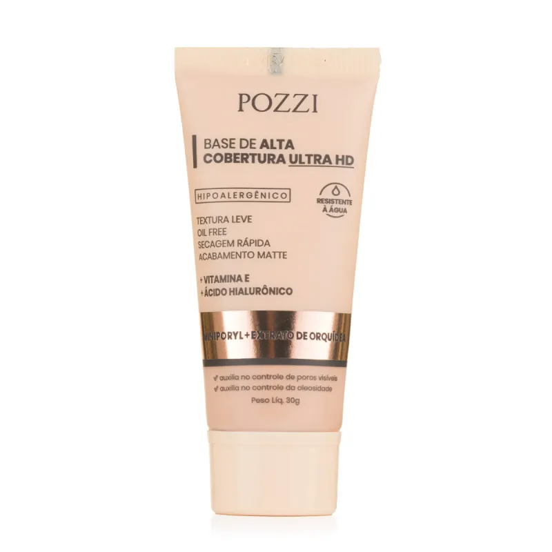 POZZI BASE ALTA COBERTURA N3 BEGE NATURAL 30ML
