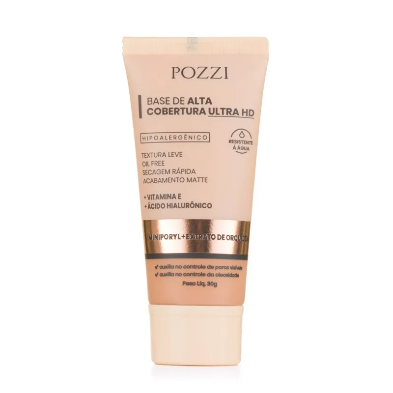 POZZI BASE ALTA COBERTURA N5 BEGE MEDIO 30ML