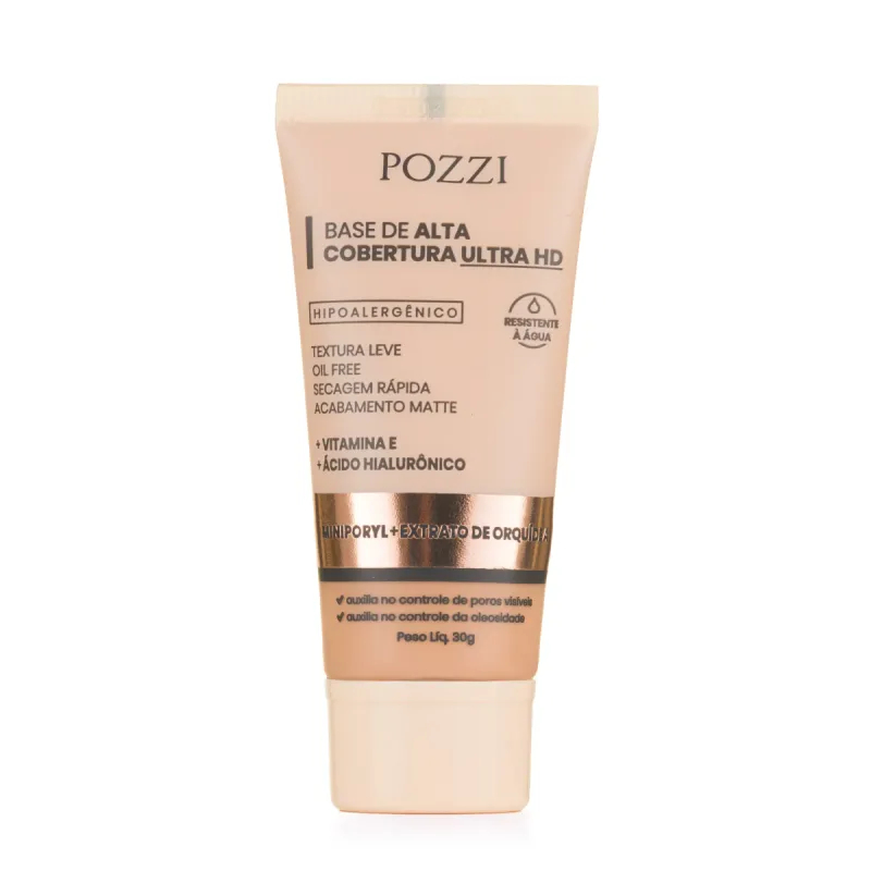 POZZI BASE ALTA COBERTURA N6 PECAN 30ML