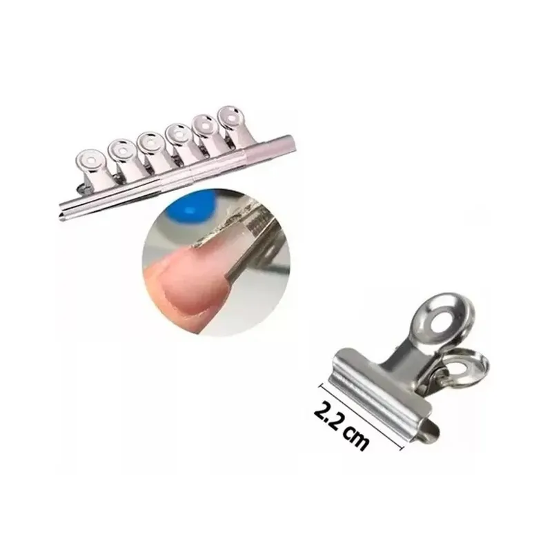 Presilha para Curvatuda de Unha 22mm 6un