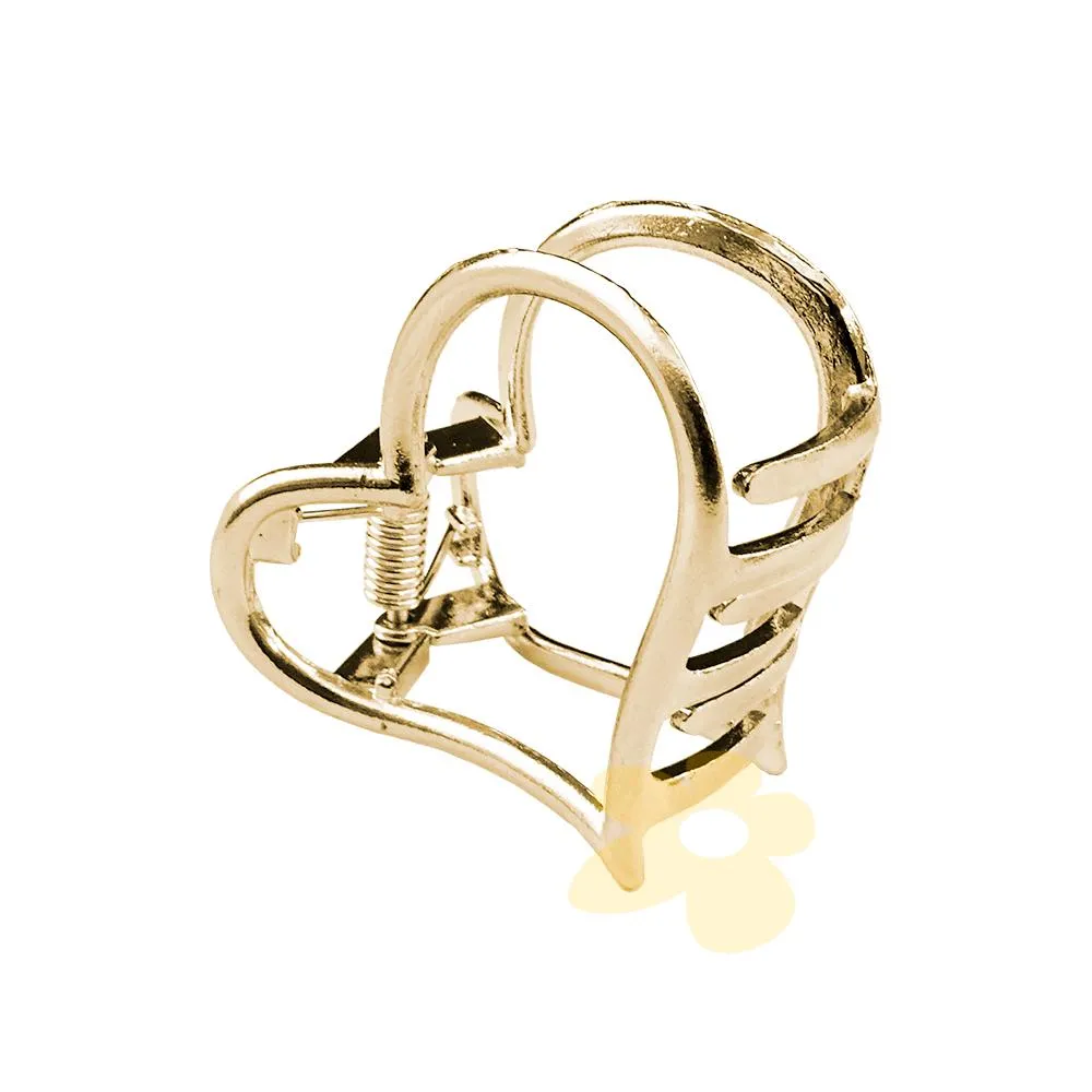 Piranha de Cabelo Coração | Importado