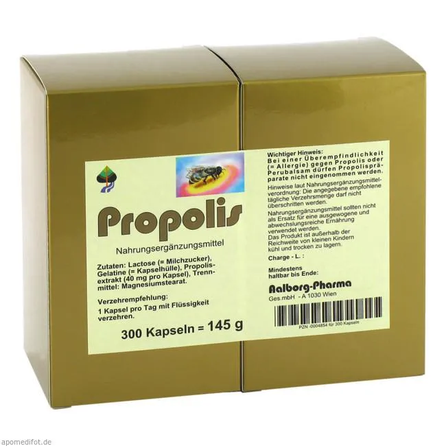 Cápsulas de Propolis 300 Cap