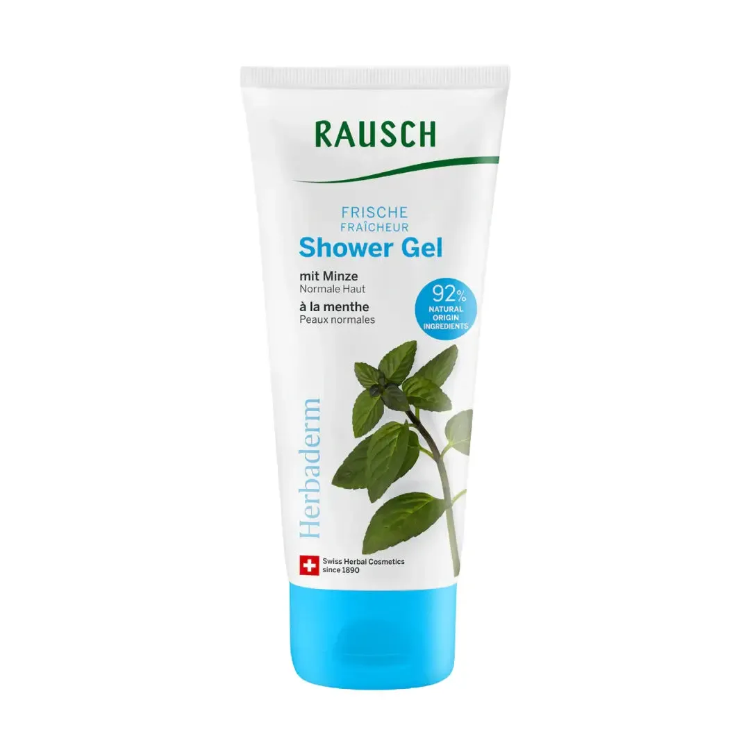 Gel de chuveiro de hortelã de Rausch 200 ml