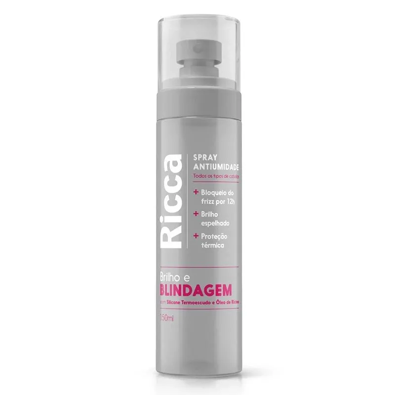 RICCA SPRAY ANTIUMIDADE BRILHO/BLINDAGEM 150ML