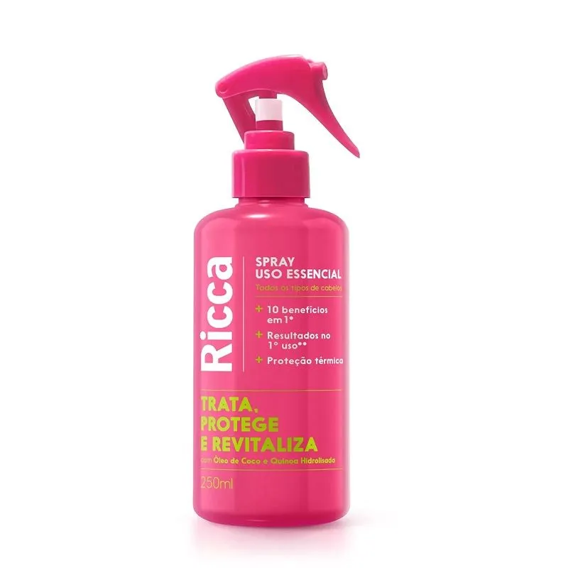 RICCA SPRAY USO ESSENCIAL TRATA/PROTEGE/REVITALIZA 250ML
