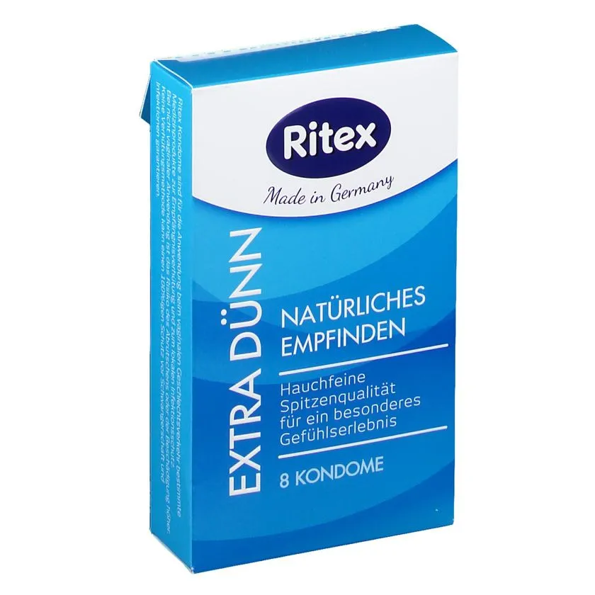 Preservativos Ritex Silverlight 8 PCs