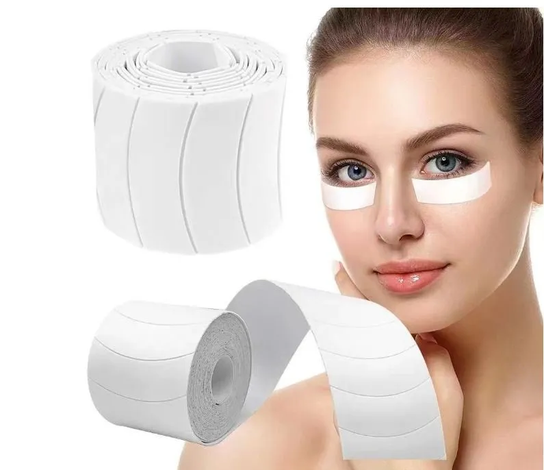 Rolo adesivo protetor de pálpebra para extensão de cílios