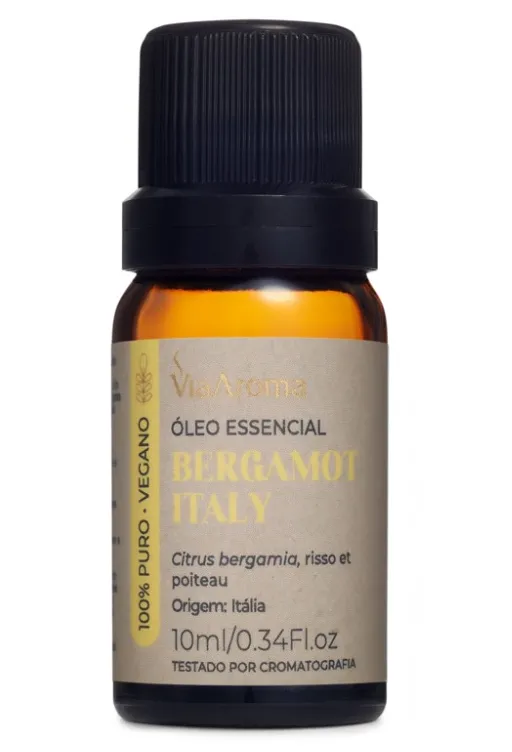 Via Aroma Óleo Essencial de Bergamota Italy 10ml