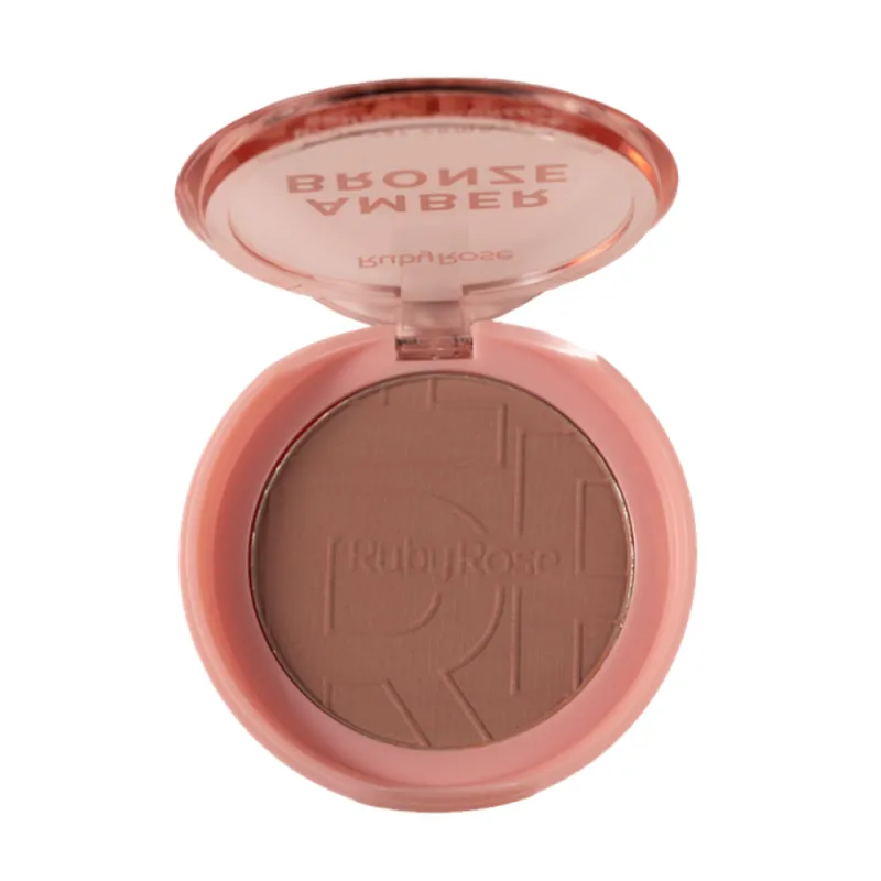 Ruby Rose Bronzer Compacto-Amber Bronze Honey Glow Hbm202-2