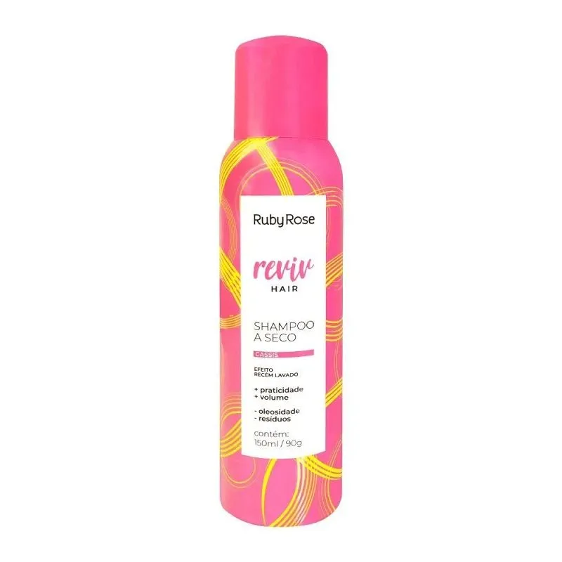 RUBY ROSE SHAMPOO A SECO REVIV CASSIS HB804 150ML