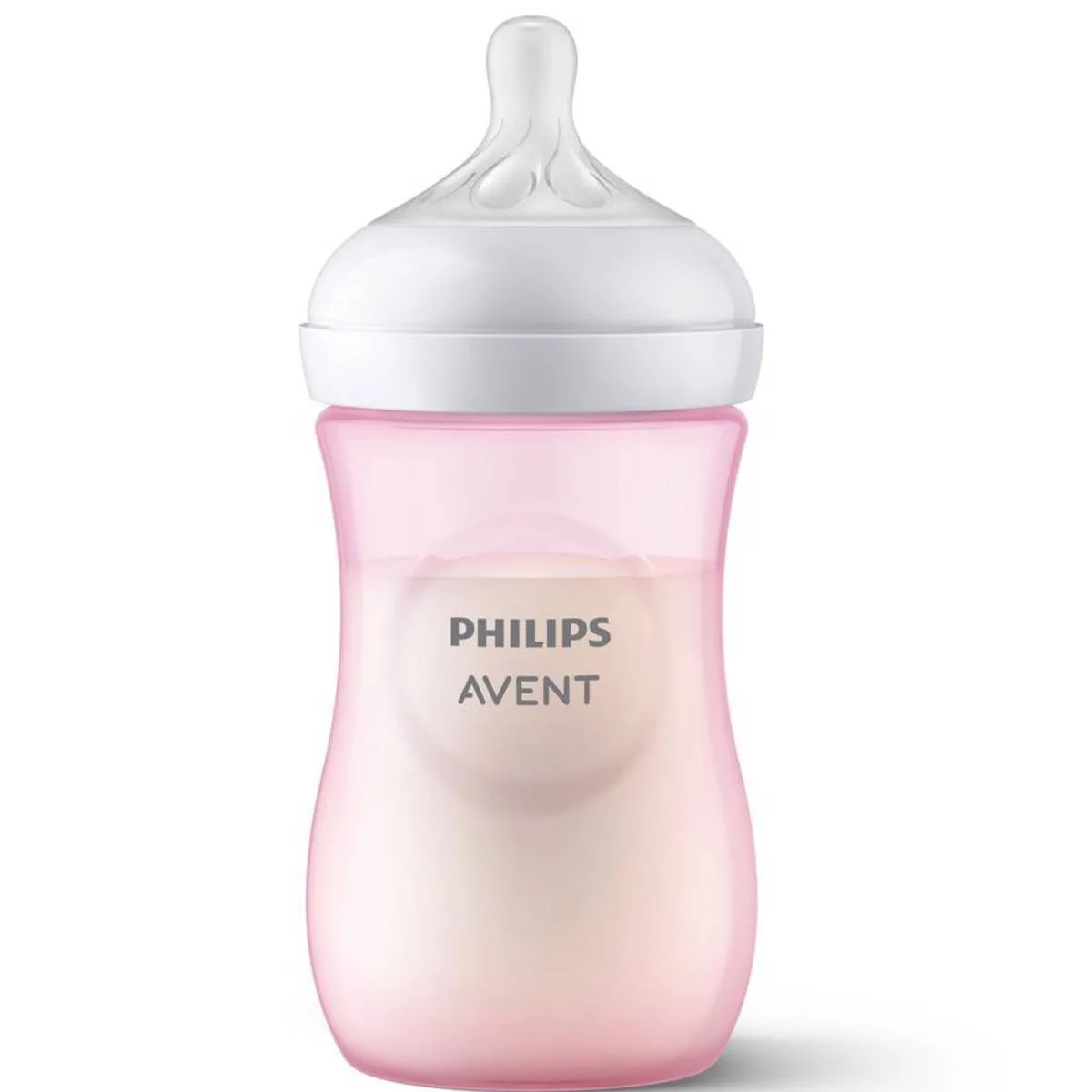 Philips Avent Biberão Natural Response +1 meses 260 mL Rosa