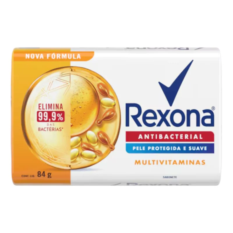 Rexona Sabonete em barra Multivitaminas 84g