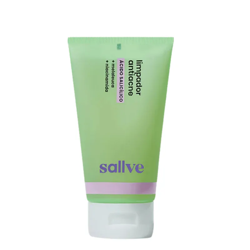 SALLVE SABONETE LIQUIDO ANTIACNE 150ML