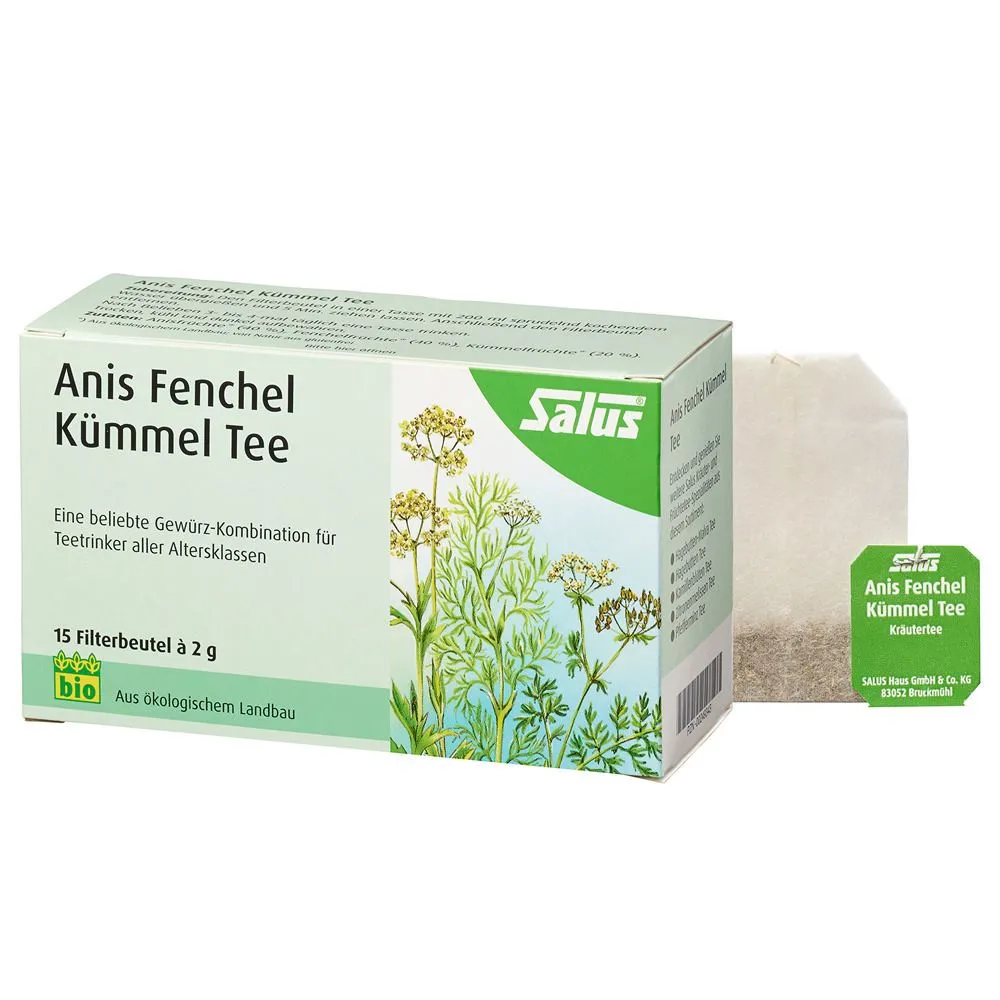 Salus Anis Fennel Caraway Organic Tea 1 Box