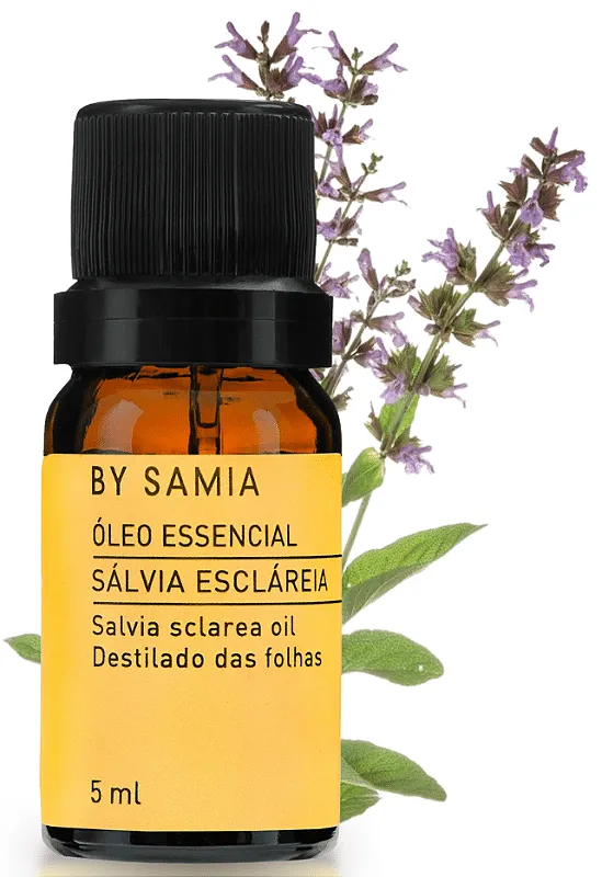 By Samia Óleo Essencial de Sálvia Esclareia 5ml