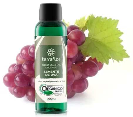 Terra Flor Óleo de Semente de Uva Orgânico 60ml