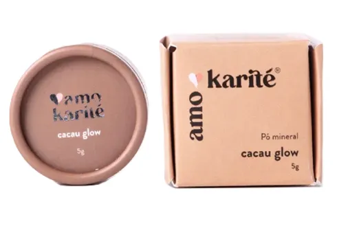 AmoKarité Pó Mineral Cacau Glow 5g
