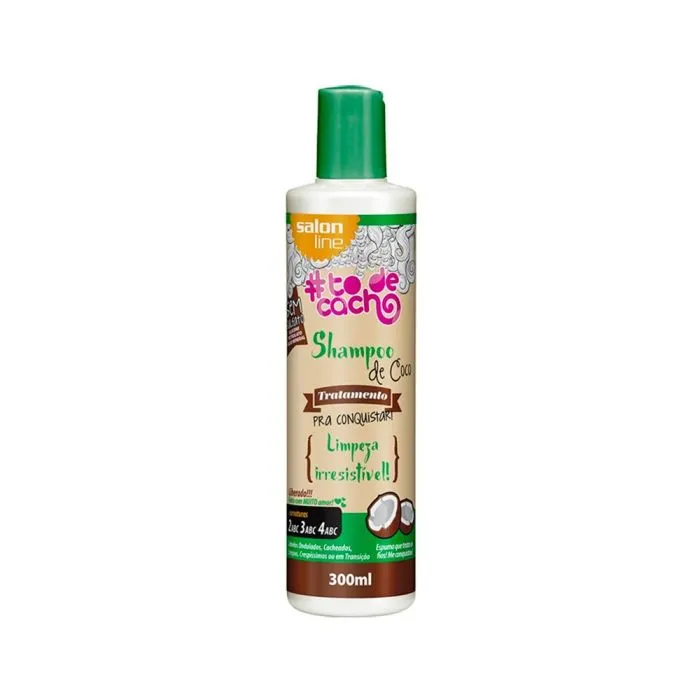 Shampoo De Coco Salon Line Tratamento Cosmético Pra Conquistar {Limpeza Irresistível!} 300mL
