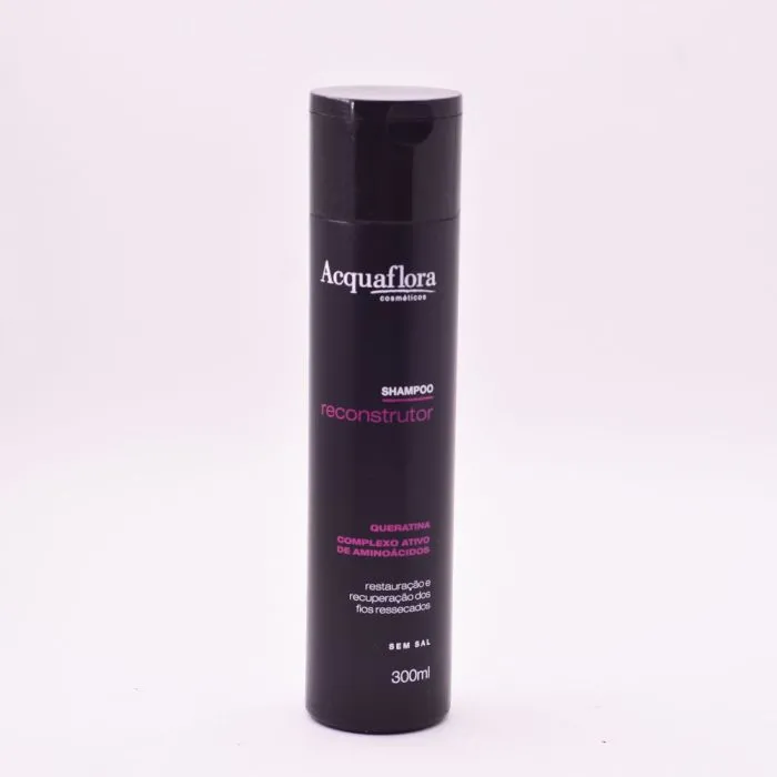 Shampoo Acquaflora Reconstrutor Sem Sal M 300mL