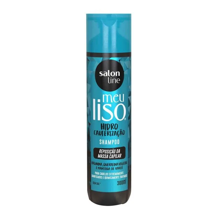 Shampoo Salon Line Meu Liso 300mL Hidro Cauterizacao
