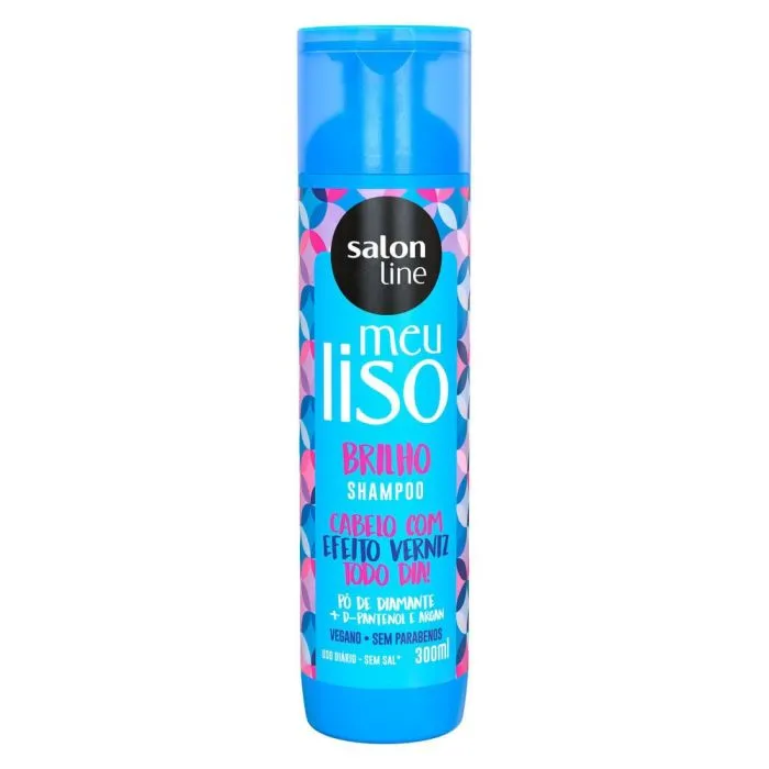 Shampoo Uso Diário 300mL Meu Liso Brilhante Unit Salon Line