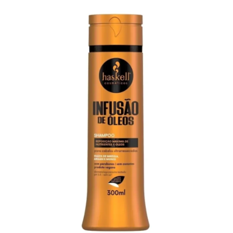 Haskell SHAMPOO INFUSÃO DE ÓLEOS 300ML