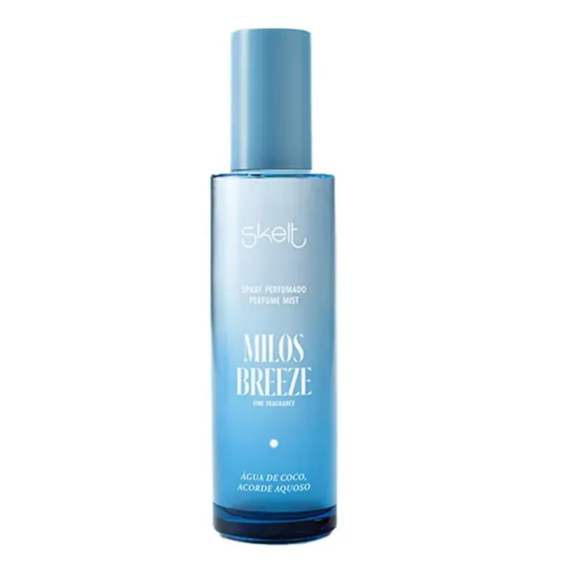 Skelt Perfume Spray Desodorante Fragrância Milos Breeze 100ml