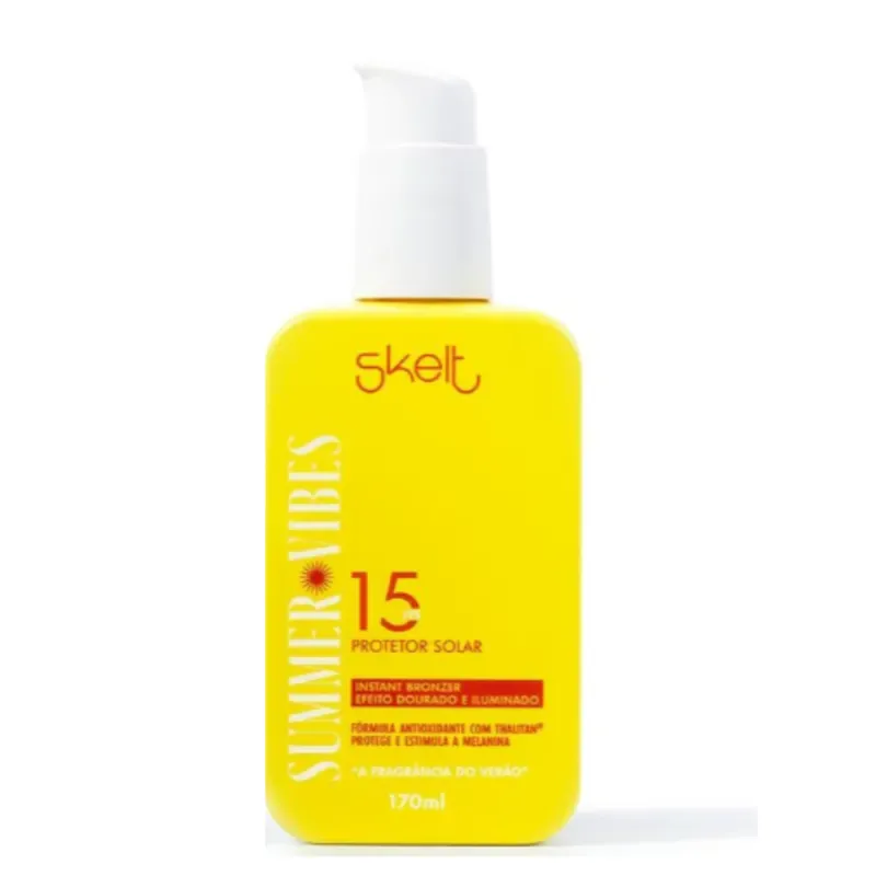 Skelt PROTETOR SOLAR COM INSTANT BRONZER FPS 15 170ml