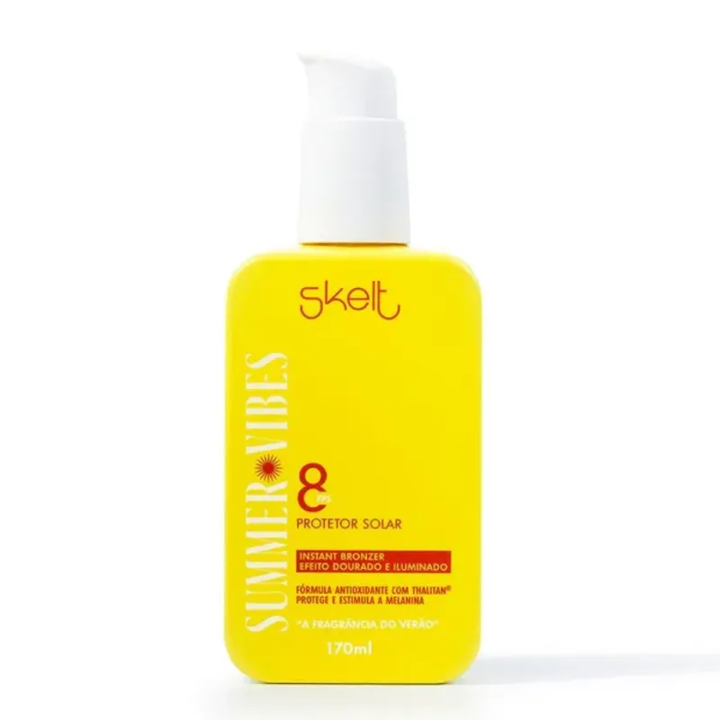 Skelt PROTETOR SOLAR COM INSTANT BRONZER FPS 8 170ml