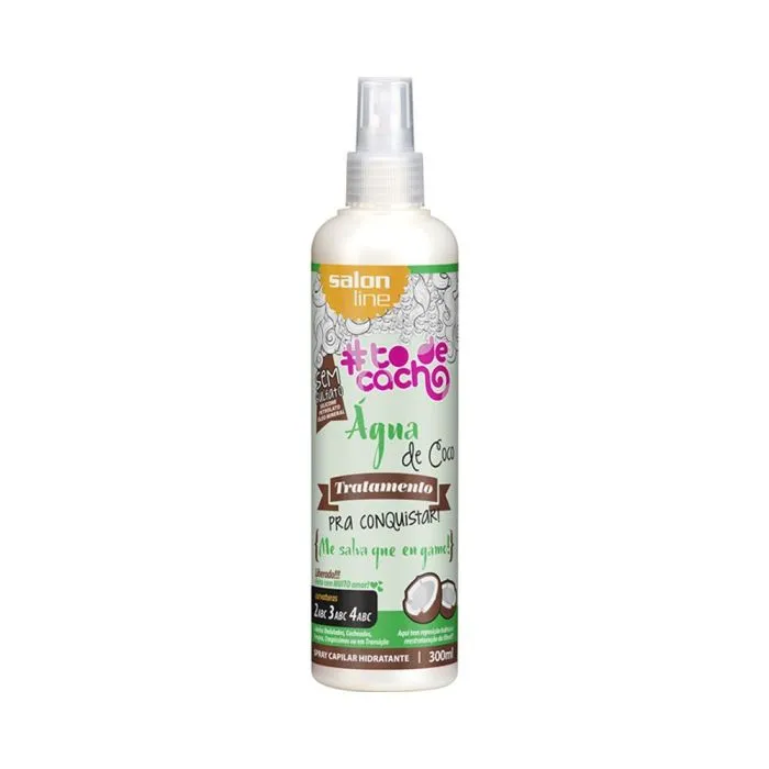 Água De Coco Tratamento Cosmético Pra Conquistar {Me Salva Que Eu Gamo!} Salon Line 300mL