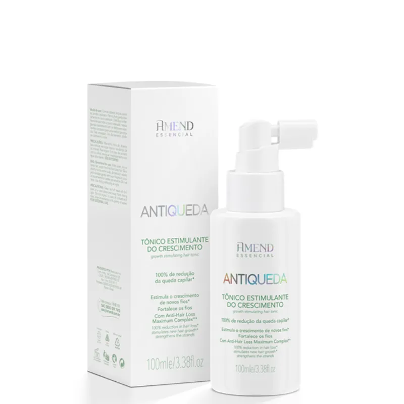 Amend Tônico Estimulante do Crescimento Essencial Antiqueda 100ml