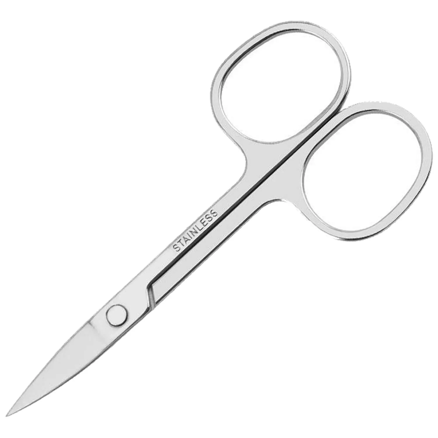 Tesoura Sobrancelha Inoxidável Ponta Fina Reta 9cm