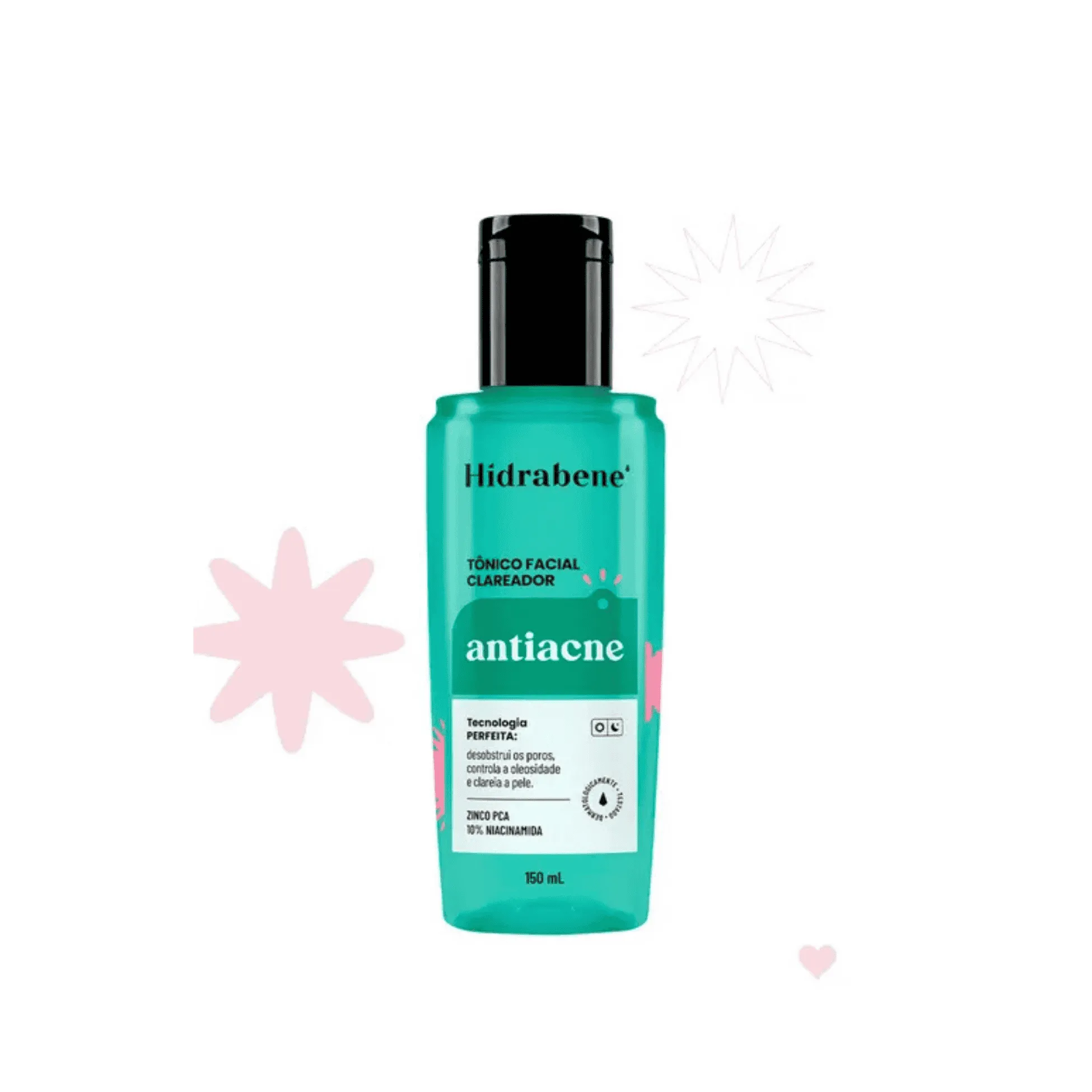 Tonico Facial Clareador Antiacne 150ml - Hidrabene