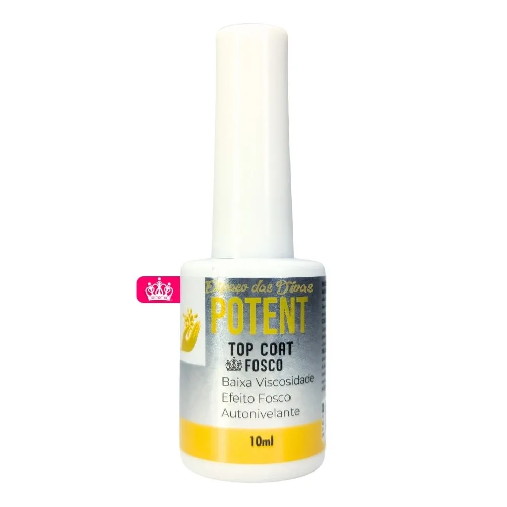 Top Coat Fosco 10ml - Potent Nails