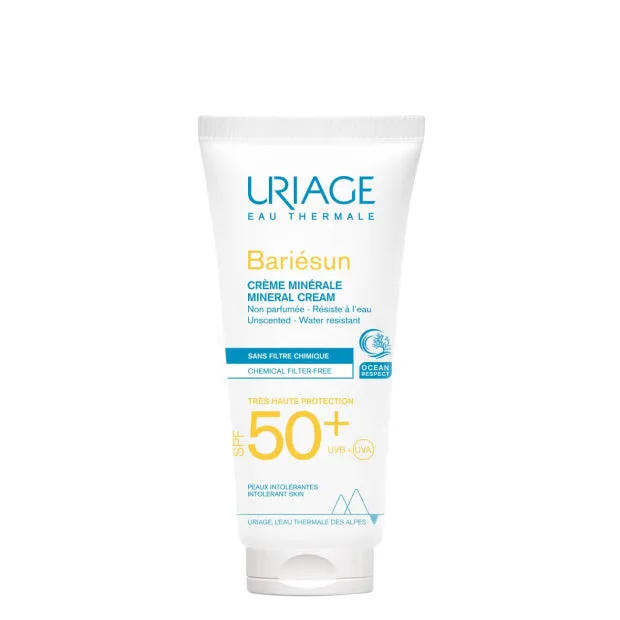 Uriage Bariésun Protetor Creme Mineral FPS50+ 100mL