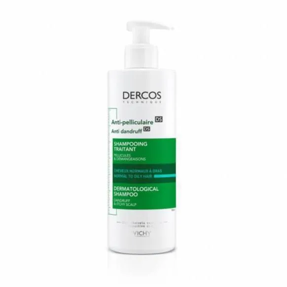 Vichy Dercos Anti-Dandroff Shampoo para cabelos normais a oleosos 390 ml