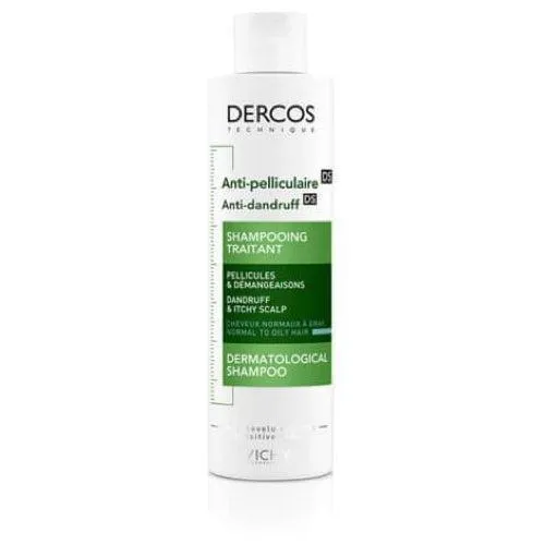 Vichy Dercos Anti-Dandroff Shampoo para cabelos normais a oleosos 200 ml