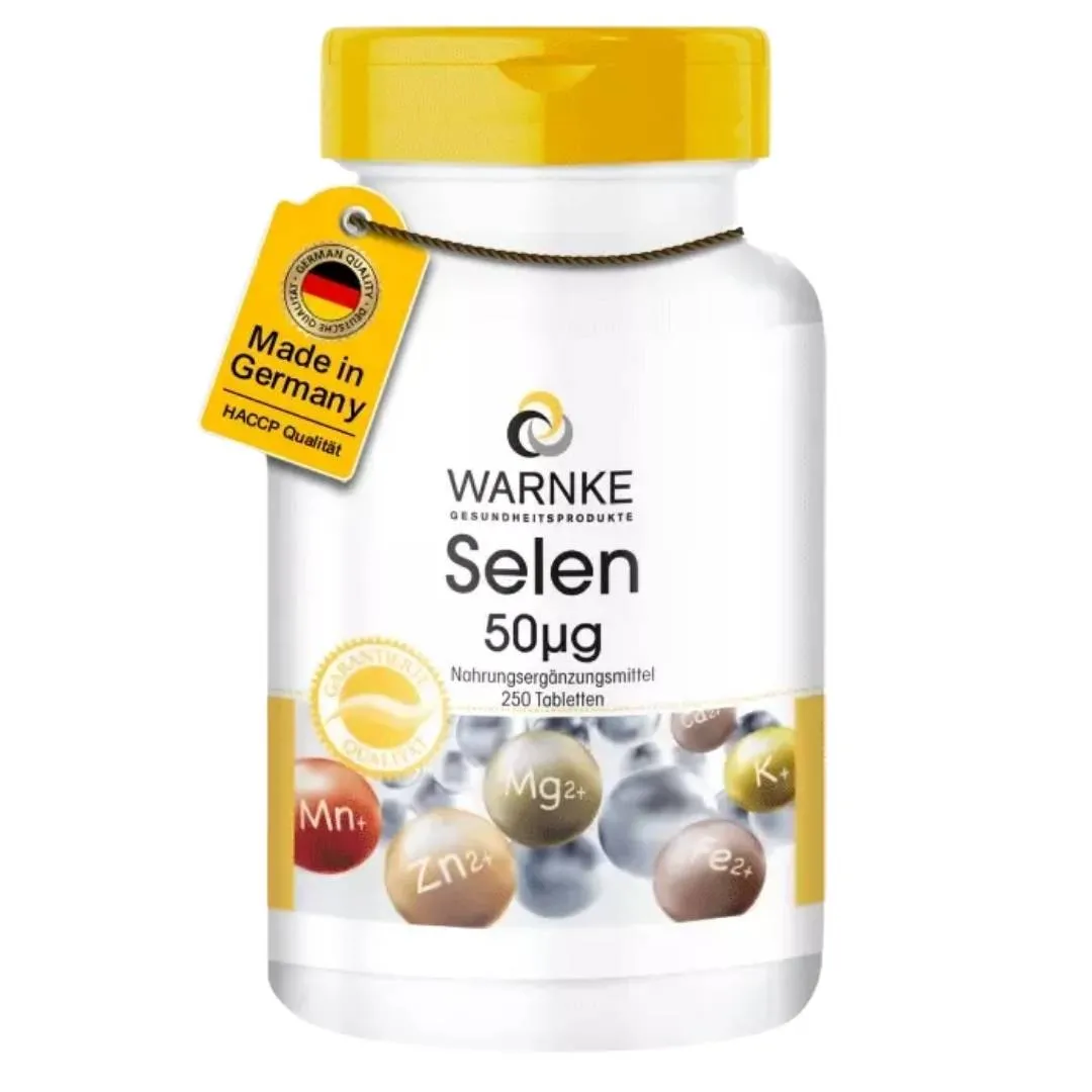 Warnke selênio 50 mg tab 250 pcs
