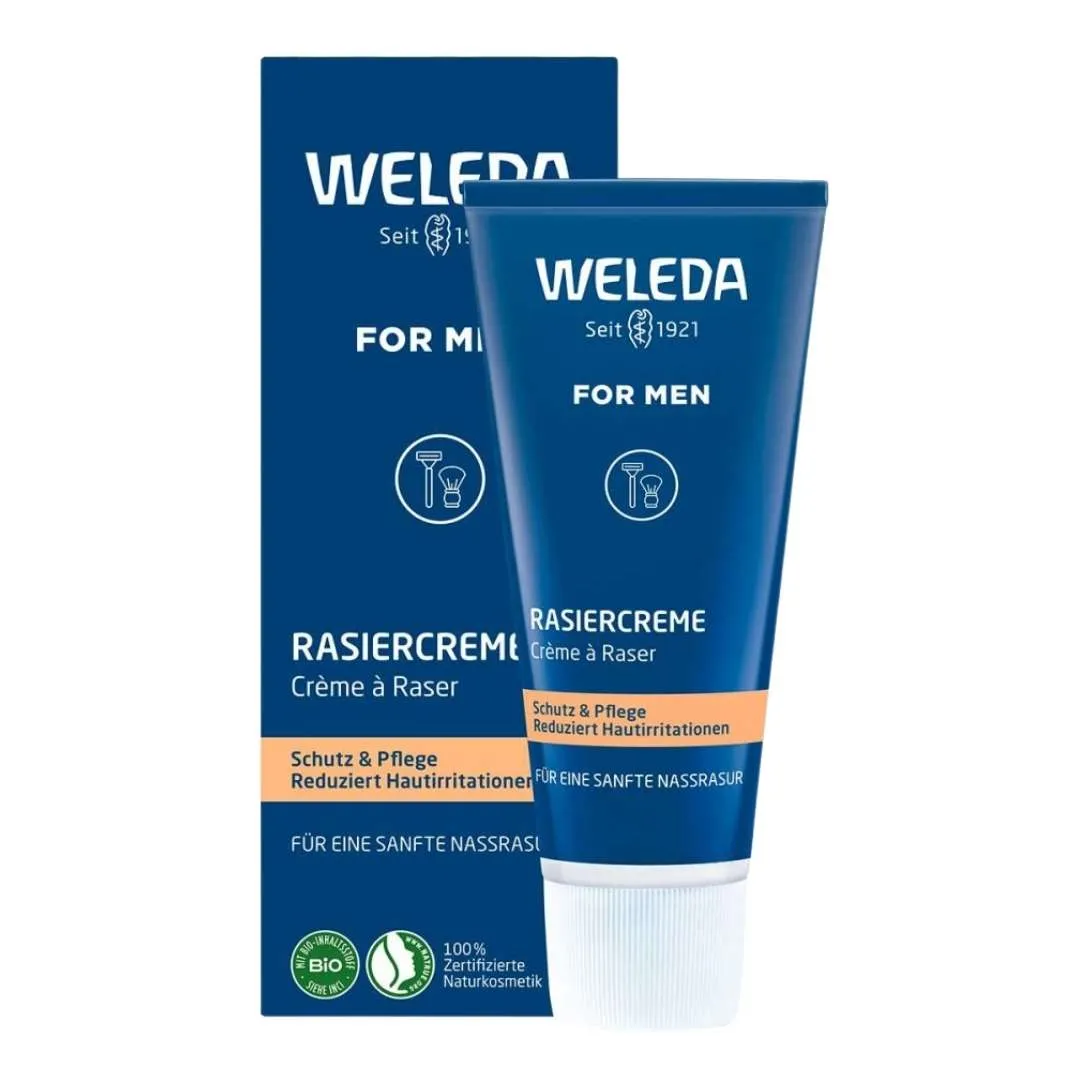 Creme de barbear Weleda 75 ml