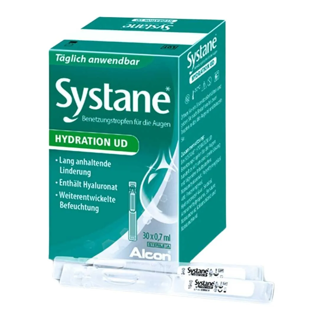 Hidratação de systane ud coletas 30x0,7 ml