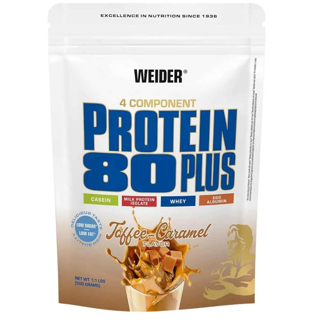 Weider Protein 80 Plus Powder - caramelo caramelo 500 g