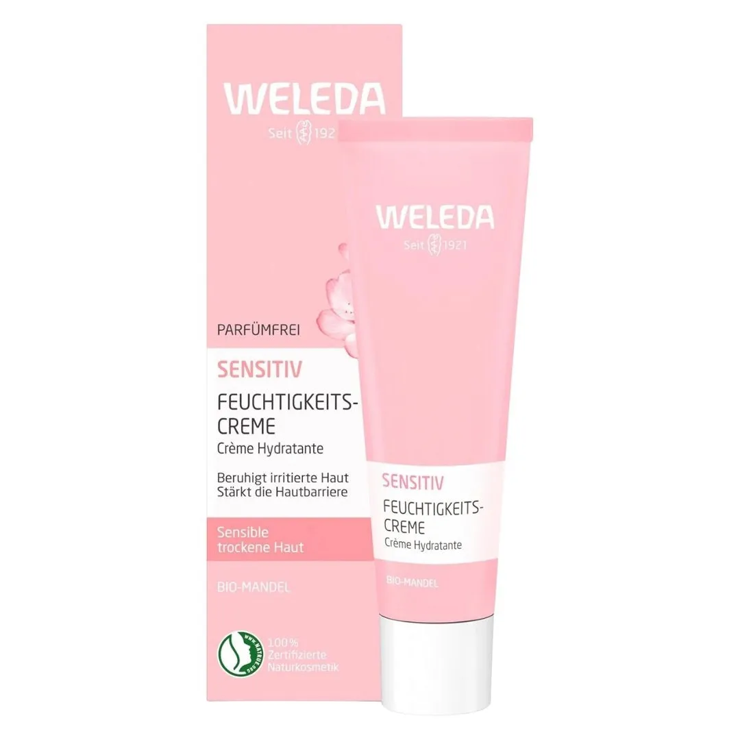 Amêndoa hidratante sensível ao WELEDA 30 ml