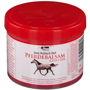 Balm de cavalos (pfebalsam) gel de pimenta 500 ml