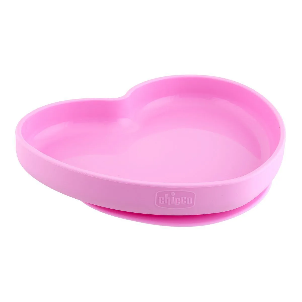 Chicco Prato Coração Silicone Rosa