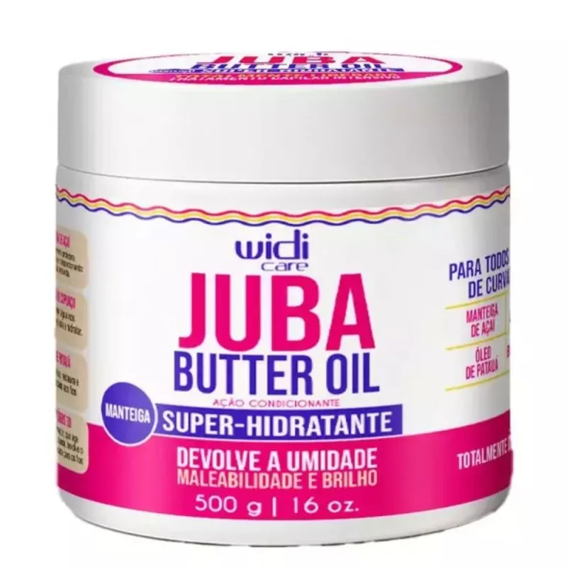 Widi Care Máscara Juba Butter Oil Super-Hidratante 500g