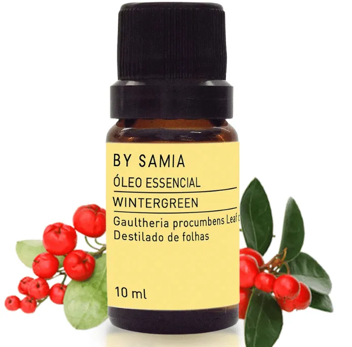 By Samia Óleo Essencial de Wintergreen 10ml