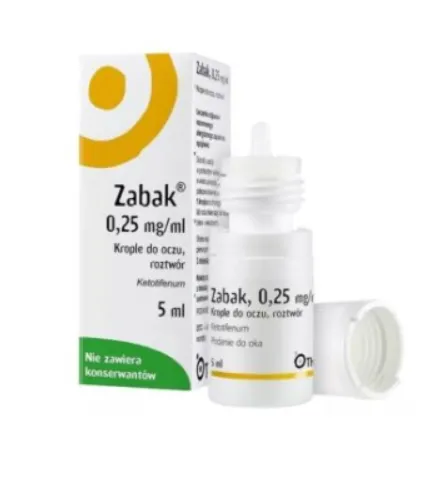 Zabak , 0.25 mg/ml Colírio 5 ml